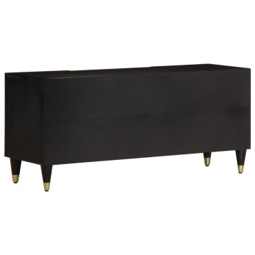 vidaXL Έπιπλο Τηλεόρασης 105x33x46cm από Μασίφ Ξύλο Μάνγκο
