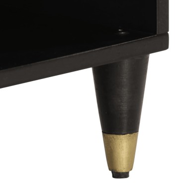 vidaXL Έπιπλο Τηλεόρασης 100x33x46cm από Μασίφ Ξύλο Μάνγκο