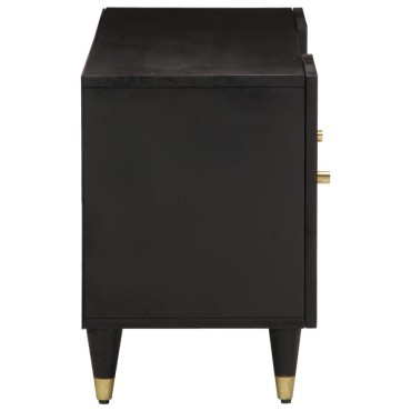 vidaXL Έπιπλο Τηλεόρασης 105x33x46cm από Μασίφ Ξύλο Μάνγκο