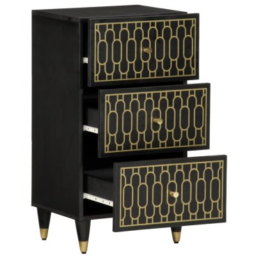vidaXL Βοηθητικό Ντουλάπι 40x33x75cm από Μασίφ Ξύλο Μάνγκο 1 τεμ.