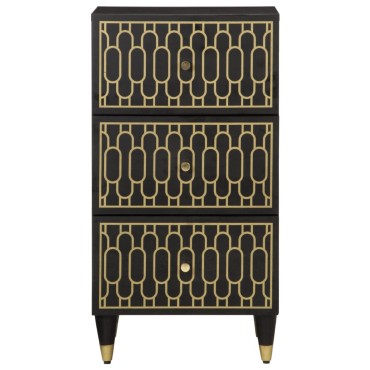 vidaXL Βοηθητικό Ντουλάπι 40x33x75cm από Μασίφ Ξύλο Μάνγκο 1 τεμ.