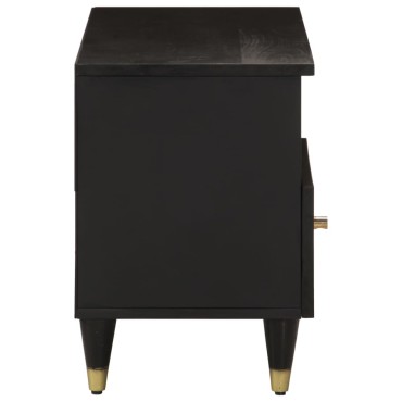 vidaXL Έπιπλο Τηλεόρασης 80x33x46cm από Μασίφ Ξύλο Μάνγκο