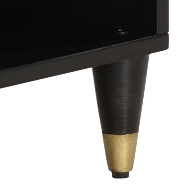 vidaXL Έπιπλο Τηλεόρασης 80x33x46cm από Μασίφ Ξύλο Μάνγκο