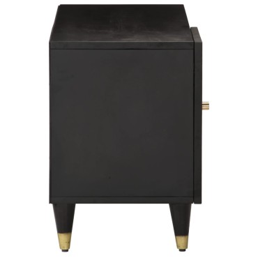 vidaXL Έπιπλο Τηλεόρασης 80x31,5x46cm από Μασίφ Ξύλο Μάνγκο