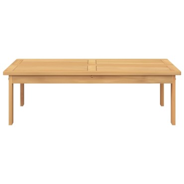 vidaXL Τραπέζι Κήπου 100x60x30cm από Μασίφ Ξύλο Ακακίας