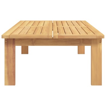 vidaXL Τραπέζι Κήπου 100x60x30cm από Μασίφ Ξύλο Ακακίας