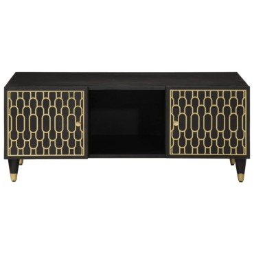 vidaXL Τραπεζάκι Σαλονιού 100x54x40cm από Μασίφ Ξύλο Μάνγκο 1 τεμ.