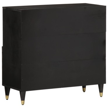 vidaXL Βοηθητικό Ντουλάπι 80x33x75cm από Μασίφ Ξύλο Μάνγκο 1 τεμ.