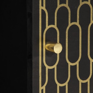 vidaXL Βοηθητικό Ντουλάπι 80x33x75cm από Μασίφ Ξύλο Μάνγκο 1 τεμ.