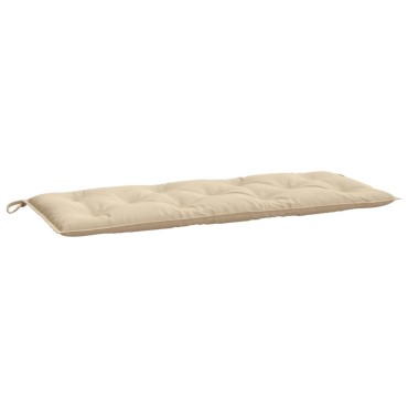 vidaXL Μαξιλάρι Πάγκου Κήπου Μπεζ 120x50x7cm Ύφασμα Oxford