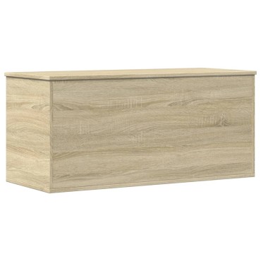 vidaXL Κουτί Αποθήκευσης Sonoma Δρυς 100x42x46cm Επεξεργασμένο Ξύλο 1 τεμ.
