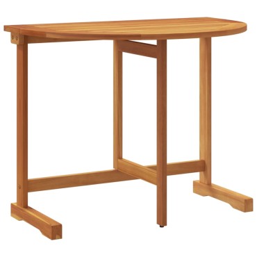 vidaXL Τραπέζι Μπαλκονιού Πτυσσόμενο 90x60x72cm Μασίφ Ξύλο Ακακίας 1 τεμ.