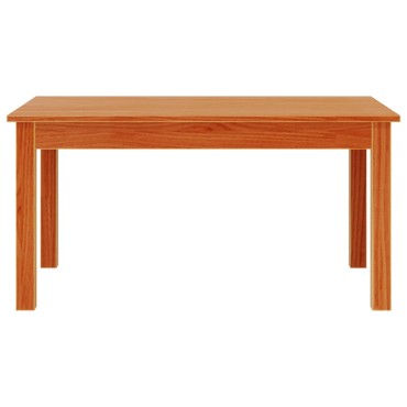 vidaXL Τραπεζάκι Σαλονιού Καφέ Κεριού 80x50x40cm Μασίφ Ξύλο Πεύκου 1 τεμ.
