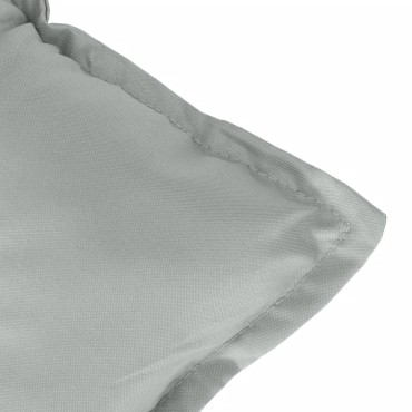 vidaXL Μαξιλάρια Πάγκου Κήπου Αν. Γκρι Μελανζέ 100x50x7cm Ύφ.