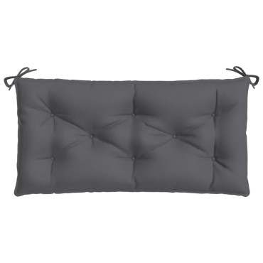 vidaXL Μαξιλάρι Πάγκου Κήπου Ανθρακί 100x50x7cm Ύφασμα Oxford
