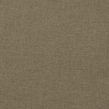 vidaXL Μαξιλάρια Καρέκλας Κήπου Πλάτη 4τεμ Taupe 120x50x7cm Ύφασμα