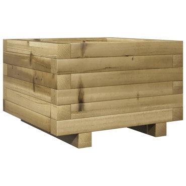 vidaXL Ζαρντινιέρα Κήπου 40x40x26,5 εκ. από Εμποτισμένο Ξύλο Πεύκου