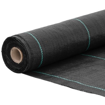 vidaXL Μεμβράνη Εδαφοκάλυψης Μαύρη 1,5x10 μ. από Πολυπροπυλένιο
