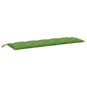 vidaXL Μαξιλάρι Πάγκου Κήπου Πράσινο Μελανζέ 180x50x7cm Ύφασμα