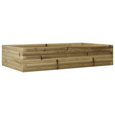 vidaXL Ζαρντινιέρα Κήπου 110x60x23 εκ. από Εμποτισμένο Ξύλο Πεύκου