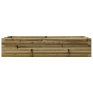vidaXL Ζαρντινιέρα Κήπου 110x60x23 εκ. από Εμποτισμένο Ξύλο Πεύκου