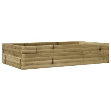 vidaXL Ζαρντινιέρα Κήπου 110x60x23 εκ. από Εμποτισμένο Ξύλο Πεύκου