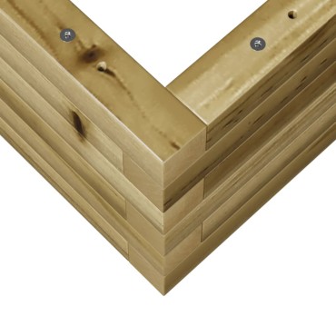 vidaXL Ζαρντινιέρα Κήπου 110x60x23 εκ. από Εμποτισμένο Ξύλο Πεύκου