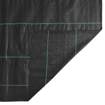 vidaXL Μεμβράνη Εδαφοκάλυψης Μαύρη 4x50 μ. από Πολυπροπυλένιο