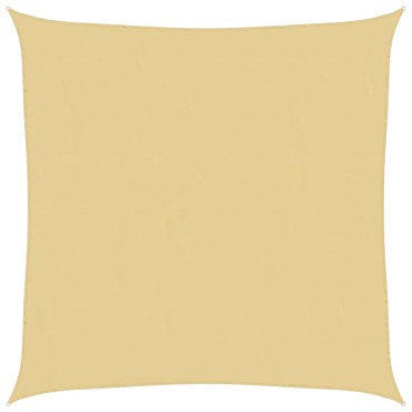 vidaXL Σκίαστρο Ιστιοπλοΐας Χρ. Άμμου 5x5 μ. 100% Πολυεστέρας Oxford