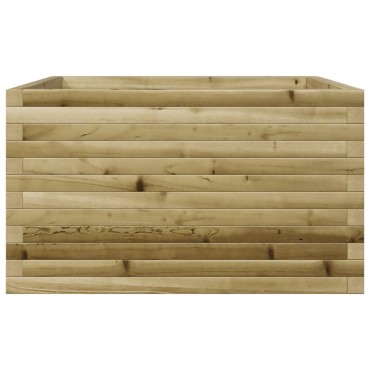 vidaXL Ζαρντινιέρα Κήπου 80x80x45,5 εκ. από Εμποτισμένο Ξύλο Πεύκου