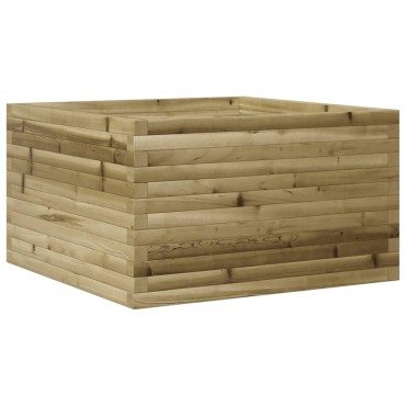 vidaXL Ζαρντινιέρα Κήπου 80x80x45,5 εκ. από Εμποτισμένο Ξύλο Πεύκου