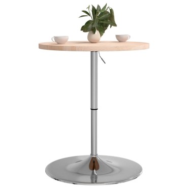 vidaXL Τραπέζι Μπαρ 60x90,5cm από Μασίφ Ξύλο Δρυός 1 τεμ.