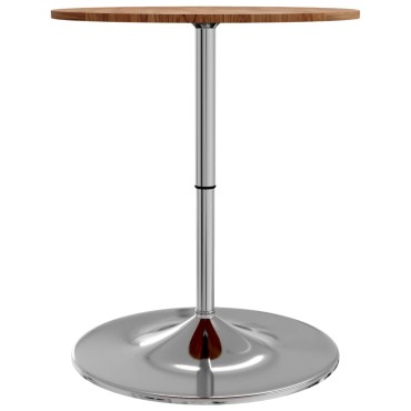 vidaXL Τραπέζι Μπαρ Αν. Καφέ 60x89,5cm από Μασίφ Ξύλο Δρυός 1 τεμ.