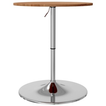 vidaXL Τραπέζι Μπαρ Αν. Καφέ 60x89,5cm από Μασίφ Ξύλο Δρυός 1 τεμ.