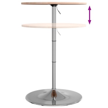 vidaXL Τραπέζι Μπαρ 60x89,5cm από Μασίφ Ξύλο Δρυός 1 τεμ.
