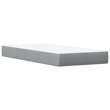 vidaXL Κρεβάτι με Συρτάρια+Στρώμα Λευκό 90x200cm Μασίφ Ξύλο Πεύκου 1 τεμ. - Μονό