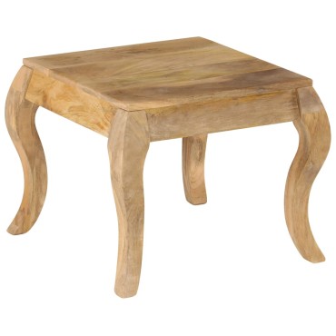 vidaXL Τραπεζάκι Βοηθητικό 45x45x40cm από Μασίφ Ξύλο Μάνγκο 1 τεμ.