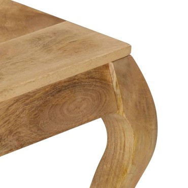 vidaXL Τραπεζάκι Βοηθητικό 45x45x40cm από Μασίφ Ξύλο Μάνγκο 1 τεμ.