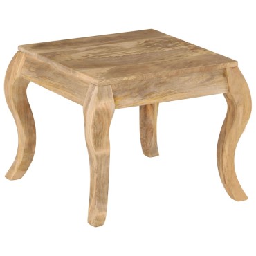 vidaXL Τραπεζάκι Βοηθητικό 45x45x40cm από Μασίφ Ξύλο Μάνγκο 1 τεμ.