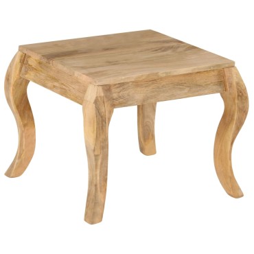 vidaXL Τραπεζάκι Βοηθητικό 45x45x40cm από Μασίφ Ξύλο Μάνγκο 1 τεμ.