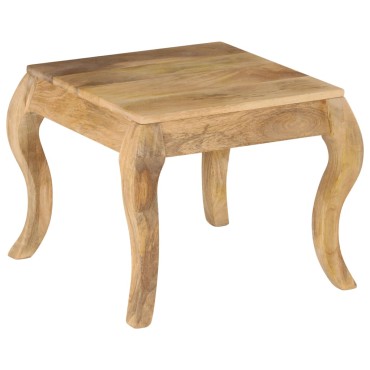 vidaXL Τραπεζάκι Βοηθητικό 45x45x40cm από Μασίφ Ξύλο Μάνγκο 1 τεμ.