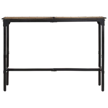 vidaXL Τραπέζι Μπαρ 150x55x107cm από Ακατέργαστο Μασίφ Ξύλο Μάνγκο
