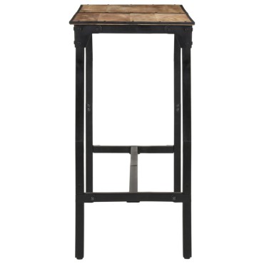 vidaXL Τραπέζι Μπαρ 150x55x107cm από Ακατέργαστο Μασίφ Ξύλο Μάνγκο
