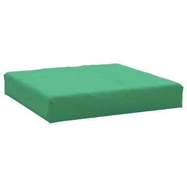 vidaXL Μαξιλάρι Παλέτας Πράσινο 60x60x9,5cm Ύφασμα Oxford