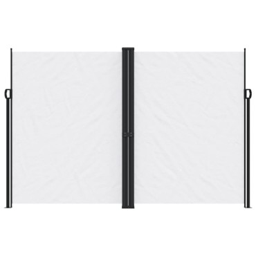 vidaXL Σκίαστρο Πλαϊνό Συρόμενο Λευκό 220 x 600 εκ.