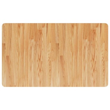 vidaXL Πάγκος Μπάνιου Ανοιχτό Καφέ 100x60x2,5 εκ. Επεξ. Μασίφ Ξύλο