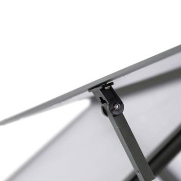 vidaXL Θερμοκήπιο με Πλαίσιο Βάσης Ανθρακί 445x169x195 εκ. Αλουμίνιο