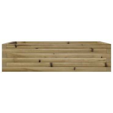 vidaXL Ζαρντινιέρα Κήπου 90x60x23 εκ. από Εμποτισμένο Ξύλο Πεύκου