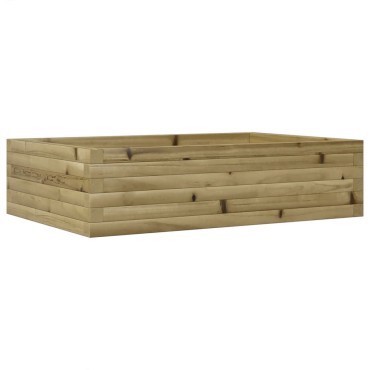 vidaXL Ζαρντινιέρα Κήπου 90x60x23 εκ. από Εμποτισμένο Ξύλο Πεύκου