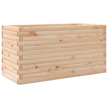 vidaXL Ζαρντινιέρα Κήπου 90x40x45,5 εκ από Μασίφ Ξύλο Πεύκου